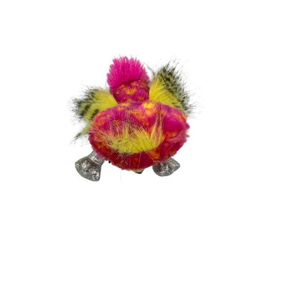 Coco Cones Coco Neon Collection Fliss the Flamingo Glittery Plush Stuffed Animal - Picture 6 of 6